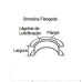 Bronzina de Mancal MB 180D 2.4 8V 94 até 96 BL.MB616.961 Diesel ( Com Flang )